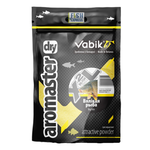 Аттрактант Vabik AROMASTER-DRY Большая рыба 100г. уп. 60шт. (продажа от 1шт)
