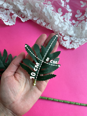 Ромашки полевые искусственные, ветка реалистичная, d цветочка - см, ветка 61 см.