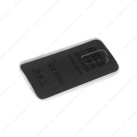 Накладка силиконовая для LG G2 mini прозрачная