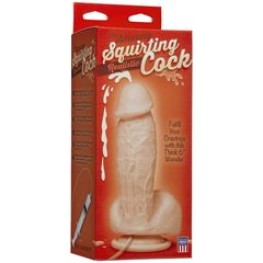 Фаллоимитатор с имитацией семяизвержения The Amazing Squirting Realistic Cock - 18,8 см. - 