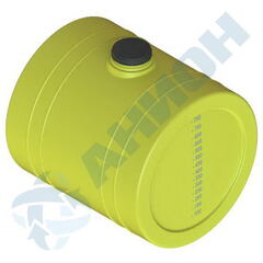 Емкость 800 л с крышкой Анион 800 л.(1100x1015x1130см;желтый) - арт.559573