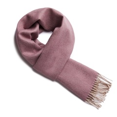 Шарф 30х200 Alpaka Fishbone Mauve Beige