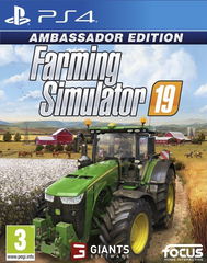 Farming Simulator 19 - Ambassadore Edition (диск для PS4, полностью на русском языке)
