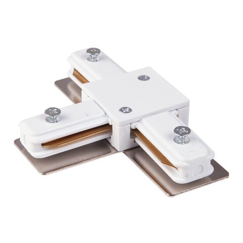 Коннектор Т-образный для шинопровода Elektrostandard Track Rail WH Surface TRC-1-1-T-WH