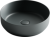 Умывальник чаша накладная круглая (Темный Антрацит Матовый) Element 390*390*120мм Ceramica Nova CN6022MDH