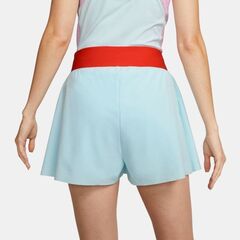 Женские теннисные шорты Nike Court Dri-Fit Slam Short - glacier blue/team orange/black