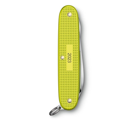 Нож складной Victorinox Pioneer X Alox LE 2023, 93 mm, Electric Yellow (0.8231.L23)