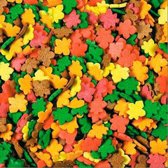 Посыпка сахарная Осенние листья. 100 гр