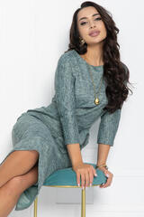 Платье Эврика (зеленое) П12345-10 LT Collection