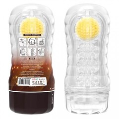 Мужской мастурбатор Stellar с внутренним стимулятором, желтый