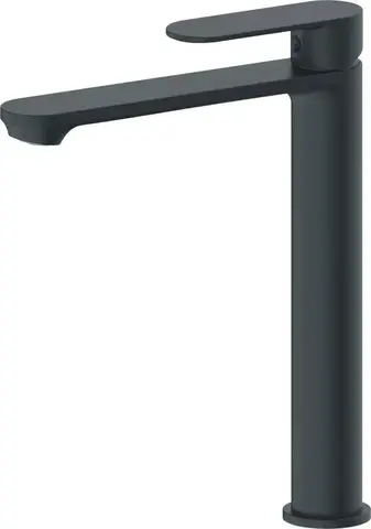 Смеситель высокий для раковины Haiba HB11590-7 черный