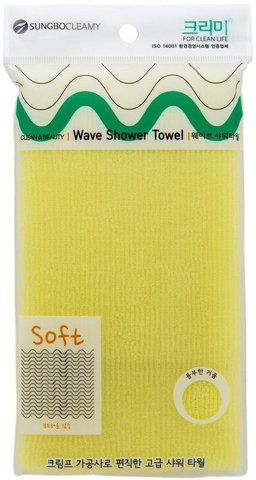 (28Х95) WAVE SHOWER TOWEL 1ШТ