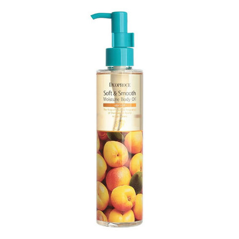 Deoproce Soft & Smooth Body Oil Apricot - Масло для тела смягчающее с абрикосом