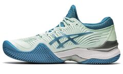 Женские теннисные кроссовки Asics Court FF 2 Clay - bio mint/lagoon