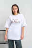 Футболка женская оверсайз 