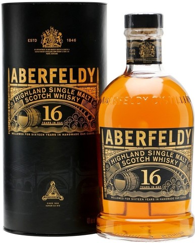 Виски Aberfeldy 16 Years Old, in tube, 0.7 л