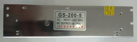Блок питания GS-200W-5V