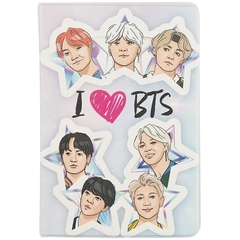 Обложка для паспорта. I love BTS