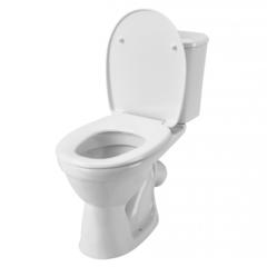 Унитаз-компакт Бореаль 1WH302143 с диагональным выпуском, антивсплеск