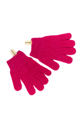 ALMASPA Мочалка-перчатка массажная, 2 шт (розовая)