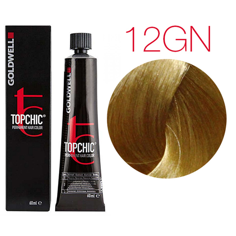 Goldwell Topchic 12GN (натуральный золотистый блондин) - Стойкая крем-краска