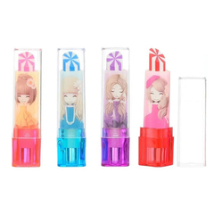 
          Ластик Basir, выдвижной автоматический, серия "Помада", цветной, в пластиковом футляре с рисунком, размер 7.5 см