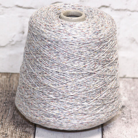 Лен с кашемиром LORO PIANA LINEN PAINT 210 серый мультиколор