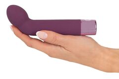Фиолетовый G-стимулятор с вибрацией G-Spot Vibe - 16 см. - 
