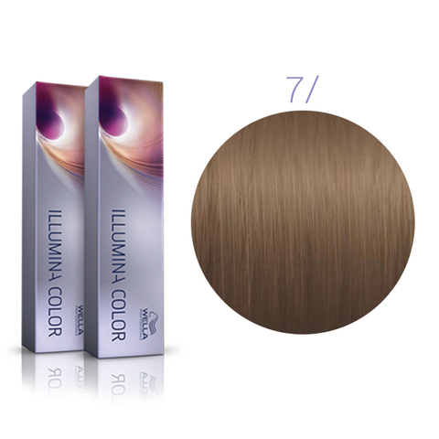 Wella Professional Illumina Color 7/ (Блонд) - Стойкая крем-краска для волос