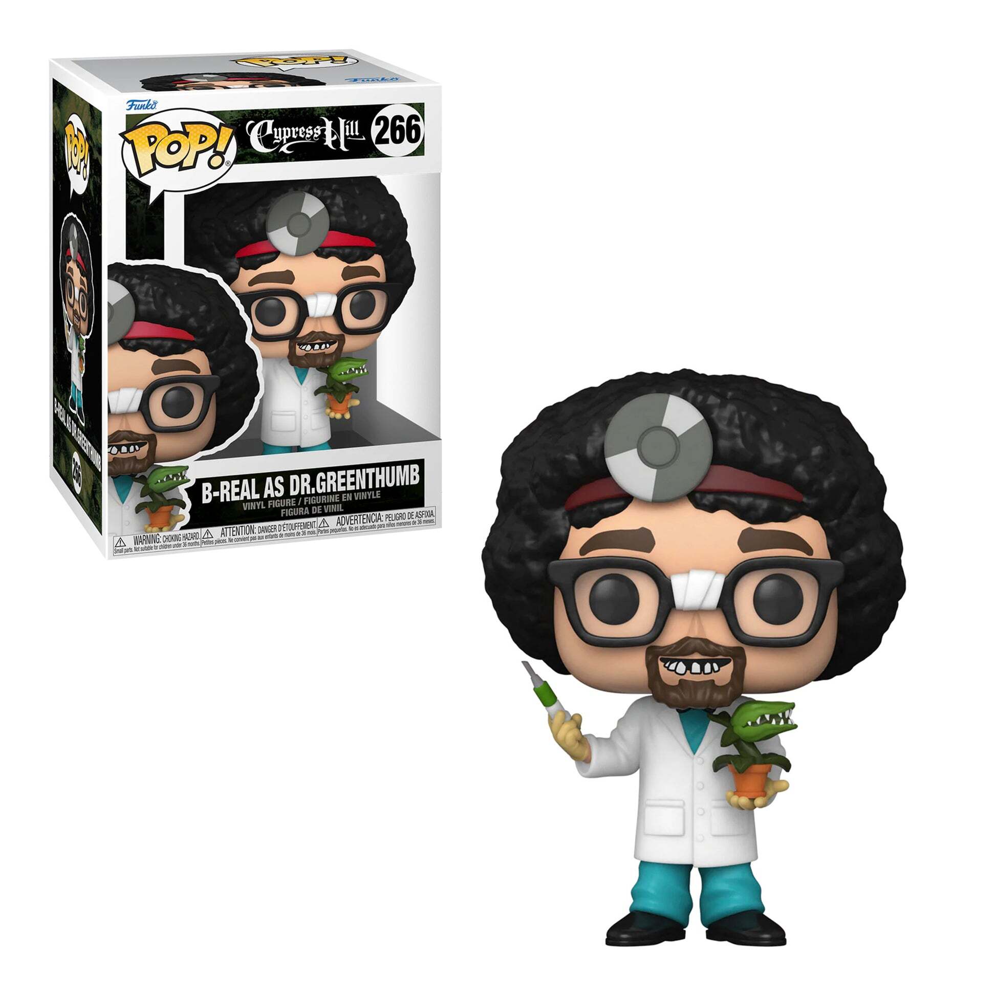 Фигурка Funko POP! Cypress Hill: B-Real Dr.Greenthumb (266) – купить по  выгодной цене | Интернет-магазин комиксов 28oi.ru