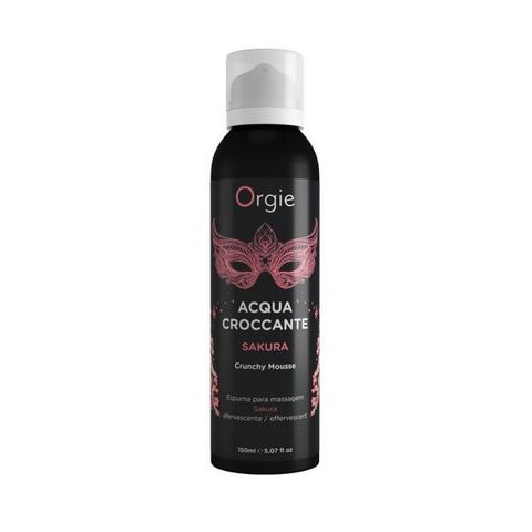 Orgie Acqua Croccante Sakura, 150ml Хрустящая пенка для массажа