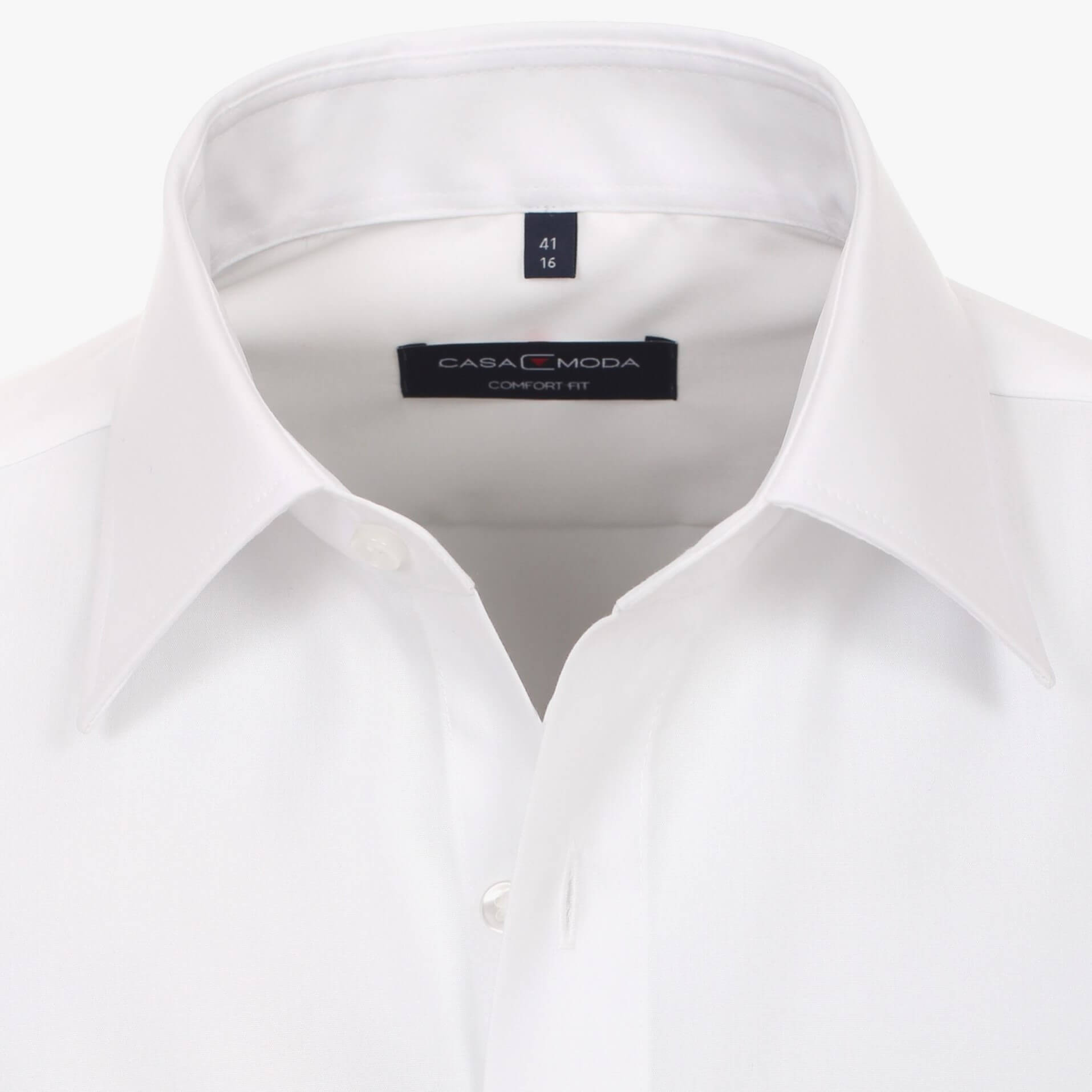 Сорочка мужская Casamoda Comfort Fit 006050-0 белая