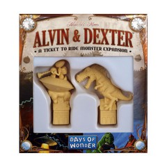 Ticket to Ride: The Monster Expansion Alvin & Dexter