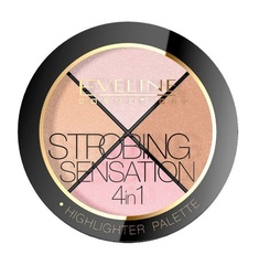 EVELINE Набор для контурирования 4в1 серии STROBING SENSATION, 12г
