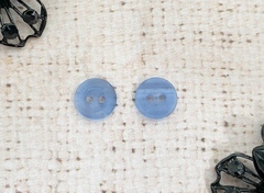 Пуговицы, 2 прокола, d 11 мм