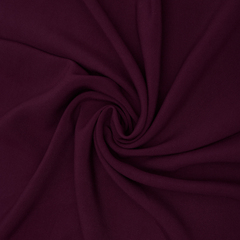 Ткань штапель однотон, 130 гр/м2, ш. 145 см, бордовый