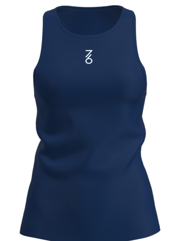 Майка женская 7/6 Leya Sleeveless T-shirt - Navy Peony