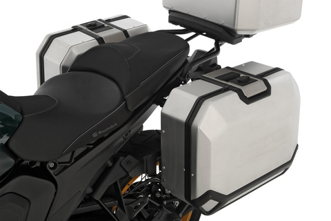 Комплект боковых кофров Wunderlich X-CASE X36 с замком под ключ BMW, серебро