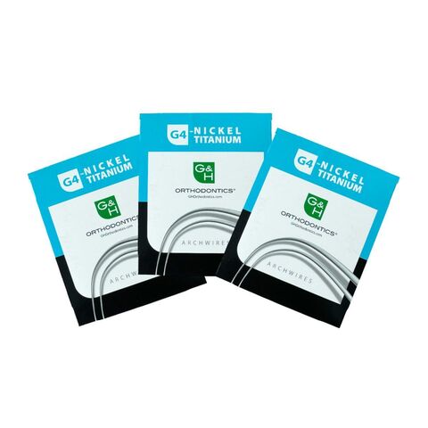 Дуги G&H G4 NiTi Europa Form II 19*25 Low (со стопорами)