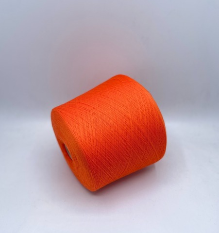 Loro Piana (пр.Италия), art. Mad1715 ,2/60 3000м/100гр,100%Меринос экстрафайн, цвет-Ярко-оранжевый (684), арт.32474