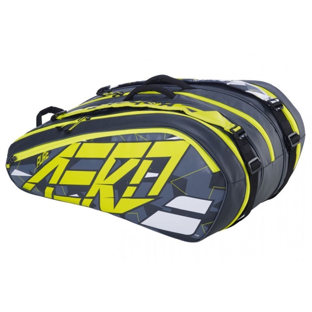 Babolat Pure Aero 2023 RHX12 GREY YELLOW 12