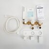 Cezares PORTA-VDM2-01 PORTA-VDM2-01 Встраиваемый смеситель для ванны и душа однорычажный в комплекте с ручным душем на одной площадке, на 3 вывода, исполнение хром