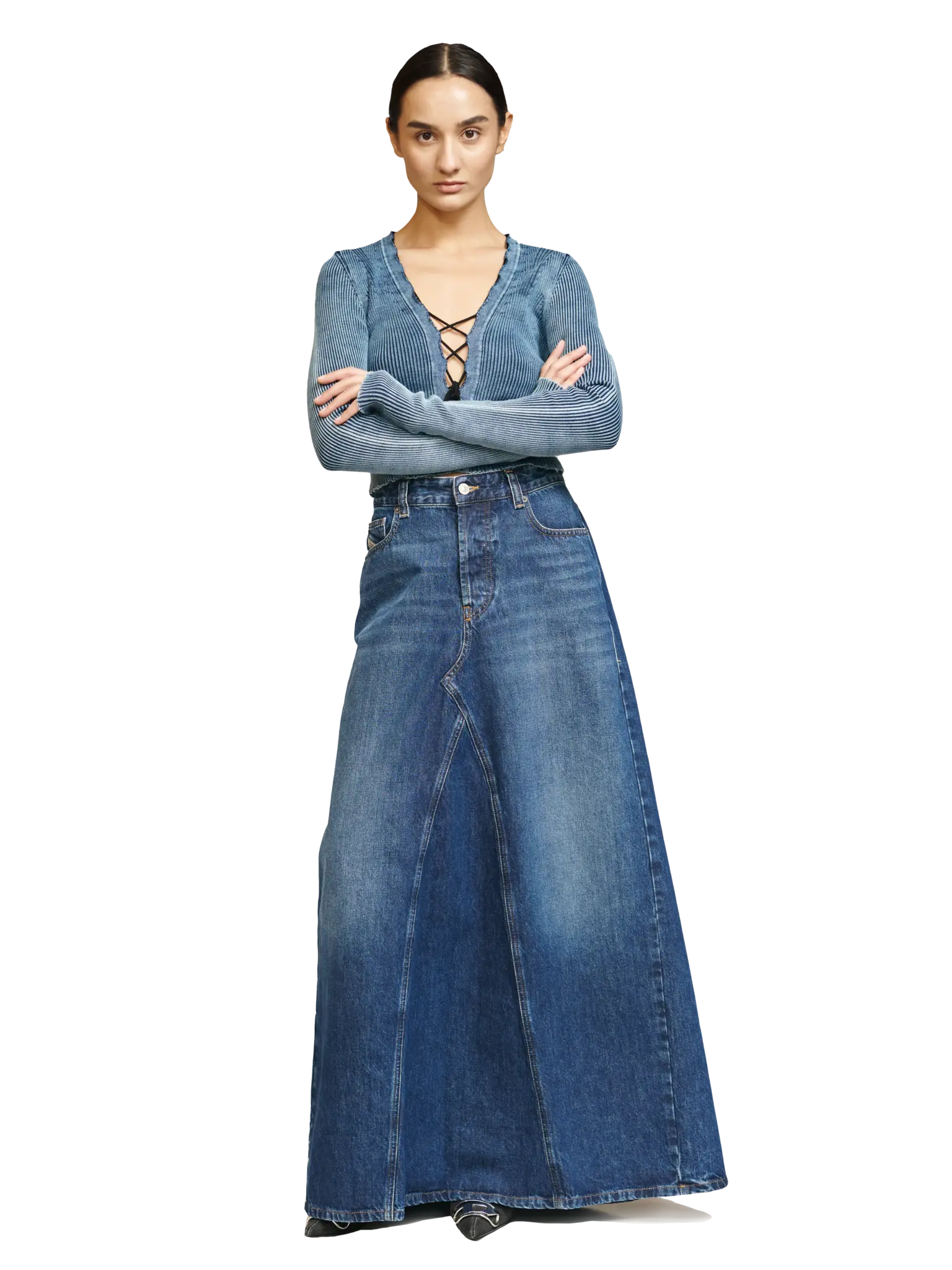 Юбка джинсовая W DIESEL