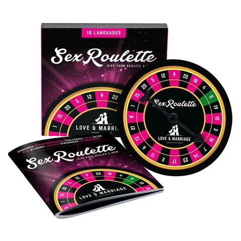 Настольная игра-рулетка Sex Roulette Love & Marriage - Tease&Please TSPS-E29280