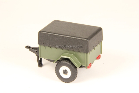 Trailer UAZ-8109 khaki-black Agat Mossar Tantal 1:43