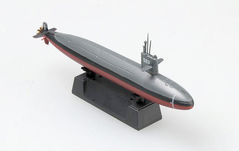 Модель Подводная лодка Харусио масштаб 1:700 ВМС Японии