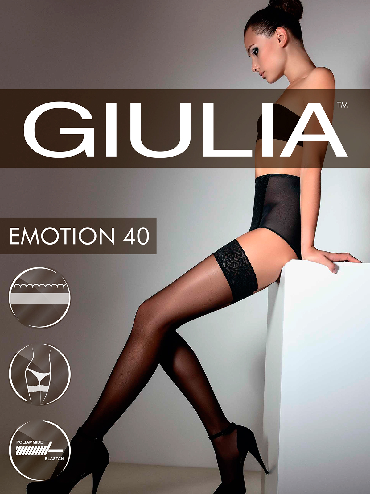 Чулки Giulia EMOTION 40