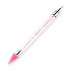 Soline Charms Универсальная кисть для страз-розовая