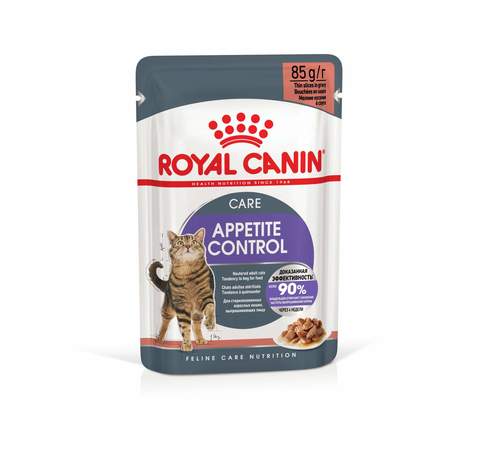 Royal Canin Appetite Control Care пауч для кошек для контроля чувства насыщения (в соусе) 85г