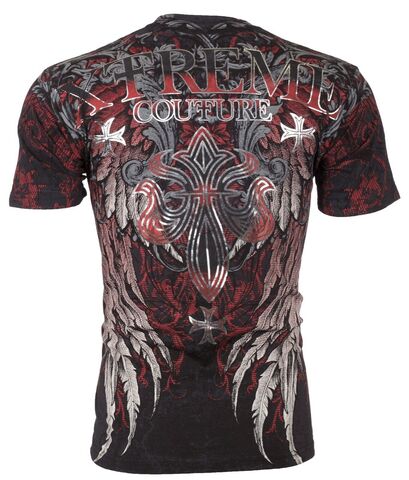 Xtreme Couture | Футболка мужская BOLD CIPHER X1909I от Affliction спина
